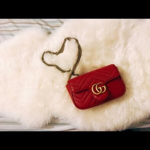 Super mini gucci marmont bag